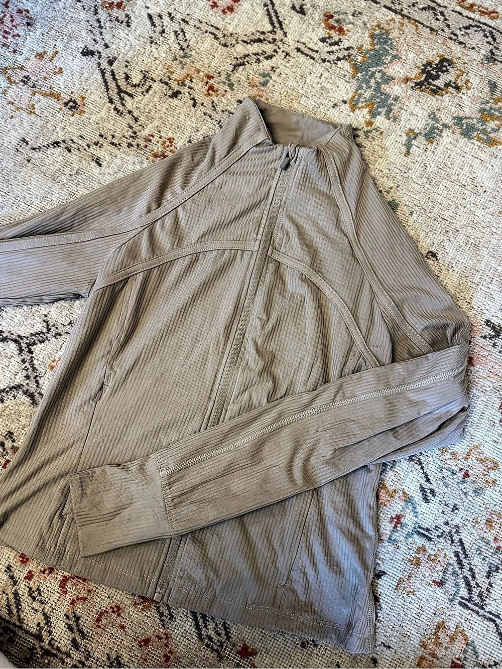 danskin ribbed cropped jacket